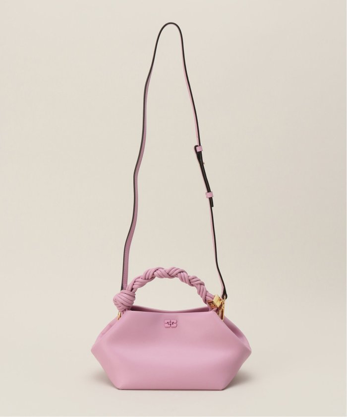 G FLAT NYLUND PINK ガンチーニ ハンドバッグ ピンク ハンドバッグ 本革 通勤バッグ | Baginning