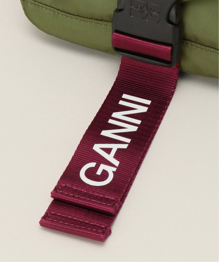GANNI/ガニー】 Recycled Tech Mini Satchel(505762892