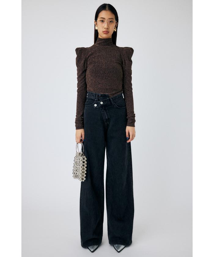 CROSS WAIST WIDE STRAIGHT(505763796) | マウジー(moussy) - d