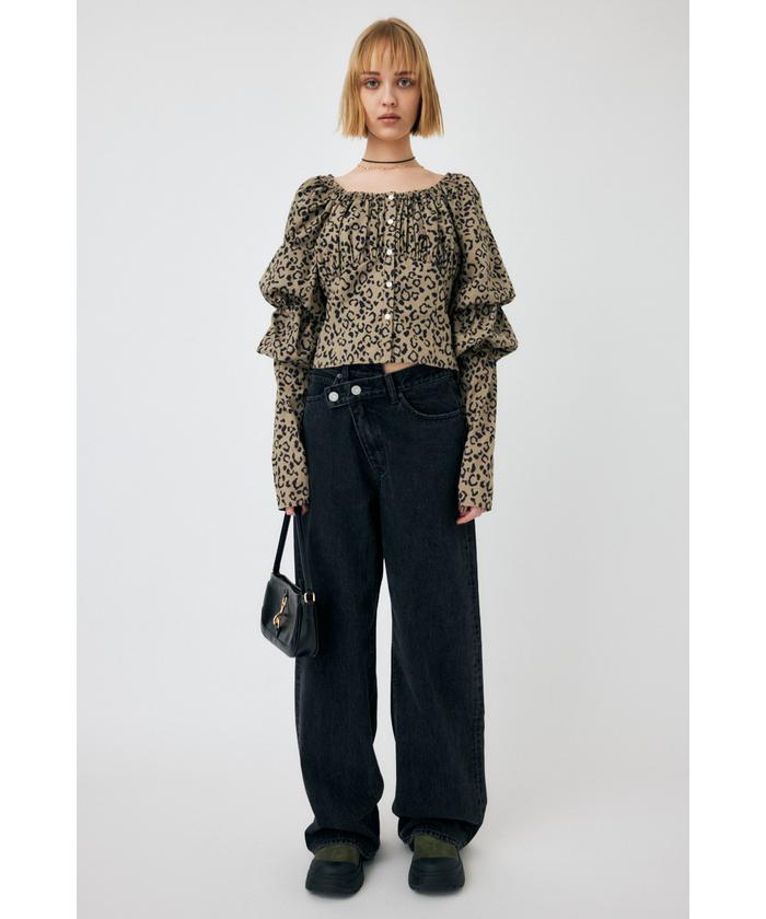 【7/6まで専用】マウジー CROSS WAIST WIDE STRAIGHT moussy｜CROSS WAIST WIDE STRAIGHT | Rakuten Fashion(楽天