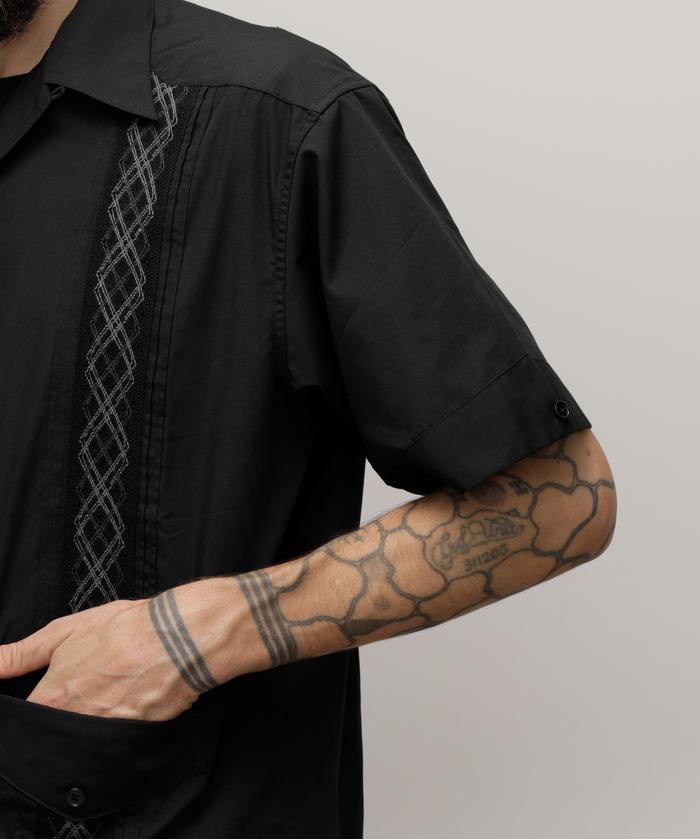 G06377 新品 Schott BRAID CUBA SHIRT シャツ ：M G06377 新品 Schott BRAID CUBA SHIRT シャツ ：M - メルカリ