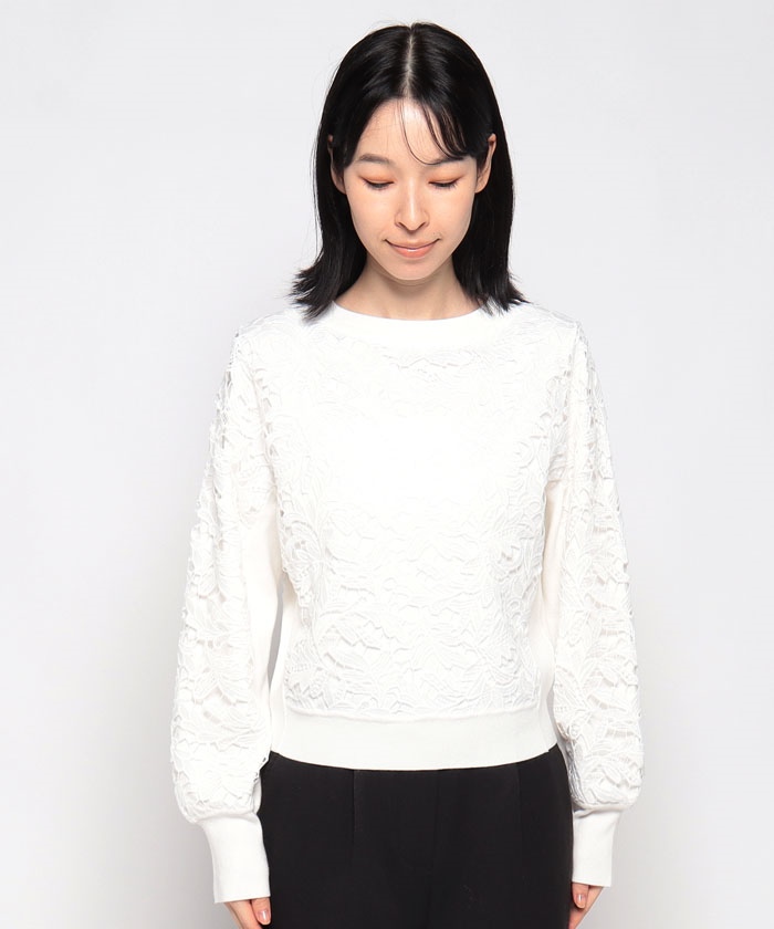 フイユレース プルオーバー(505732842) | アナイ(ANAYI) - d fashion