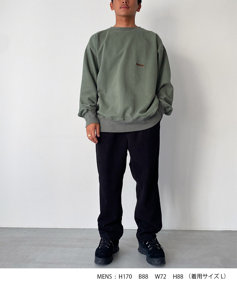 choice_cnl 切り替えコーデュロイ＆デニムパンツ」 | CANAL JEAN