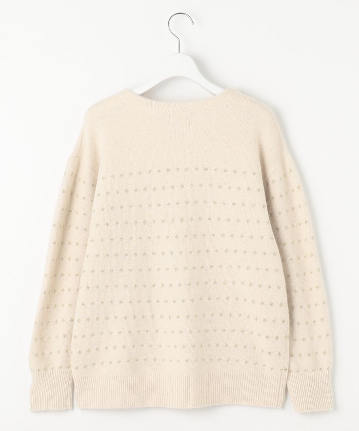 セール 30%OFF】ウールジャカードラメ ニット(505766115) | 自由