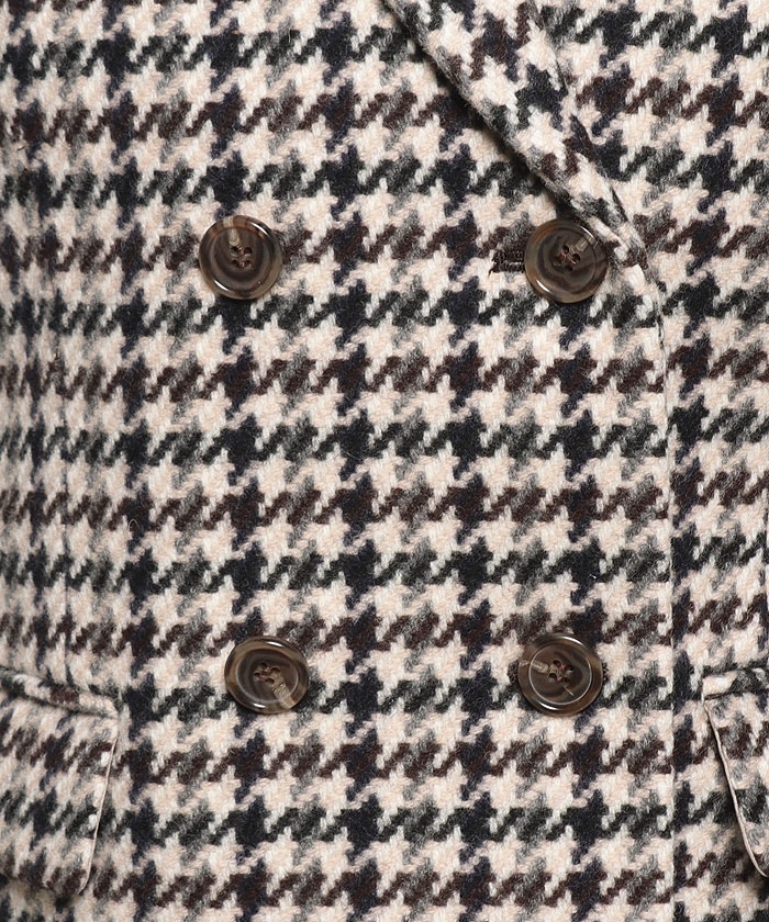 Theory Pattern Tweed Square DB JKT コート Theory Pattern Tweed Square DB JKT コート
