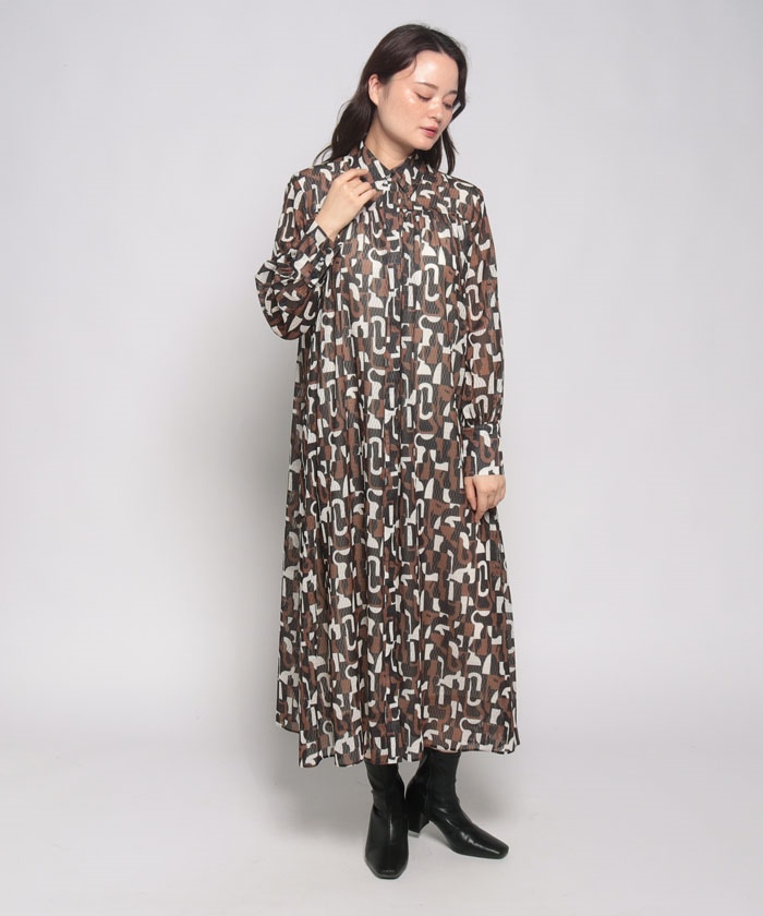 セール】ワンピース GRAFFITO PRINT RURI(505467003) | セオリー