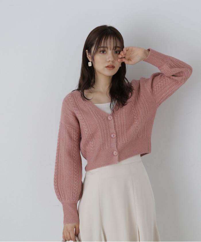 大幅値下げ中!【正規品】DIESEL 2024FW カーディガン ピンク L 大幅値下げ中!【正規品】DIESEL 2024FW カーディガン ピンク L