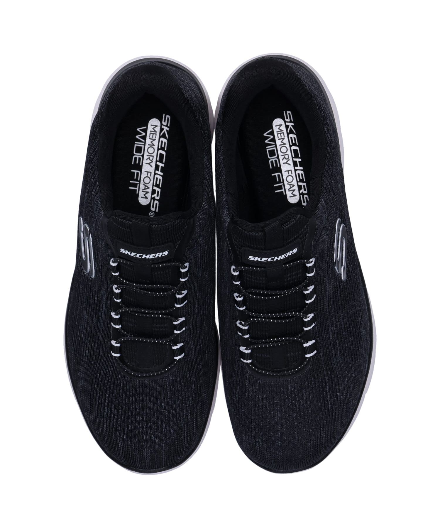 スケッチャーズ　Skechers スリッポン スニーカー 黒 SKECHERS スケッチャーズ レディース スニーカー スリッポン