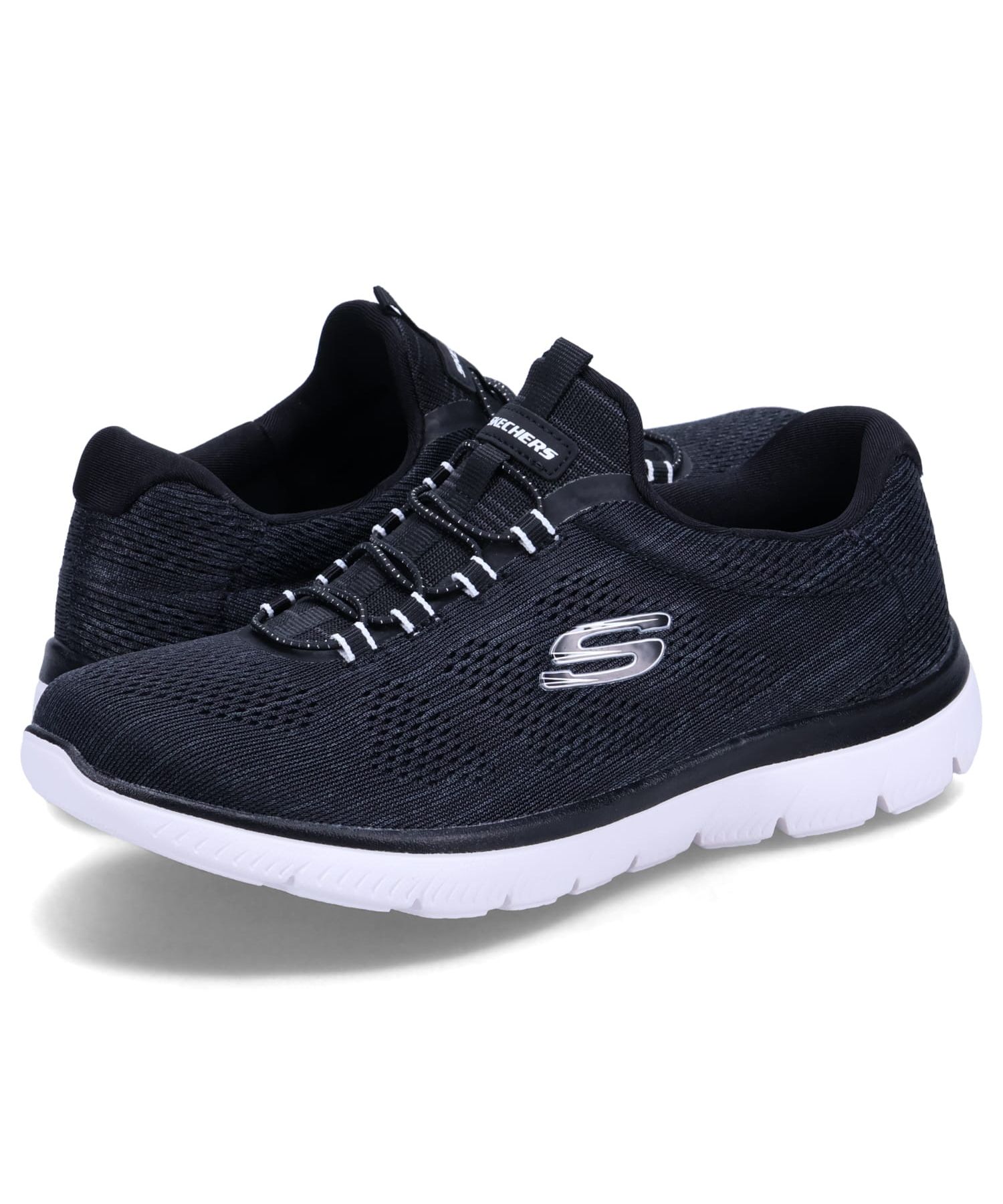 新品Skechers スリッポン Lサイズ 黒