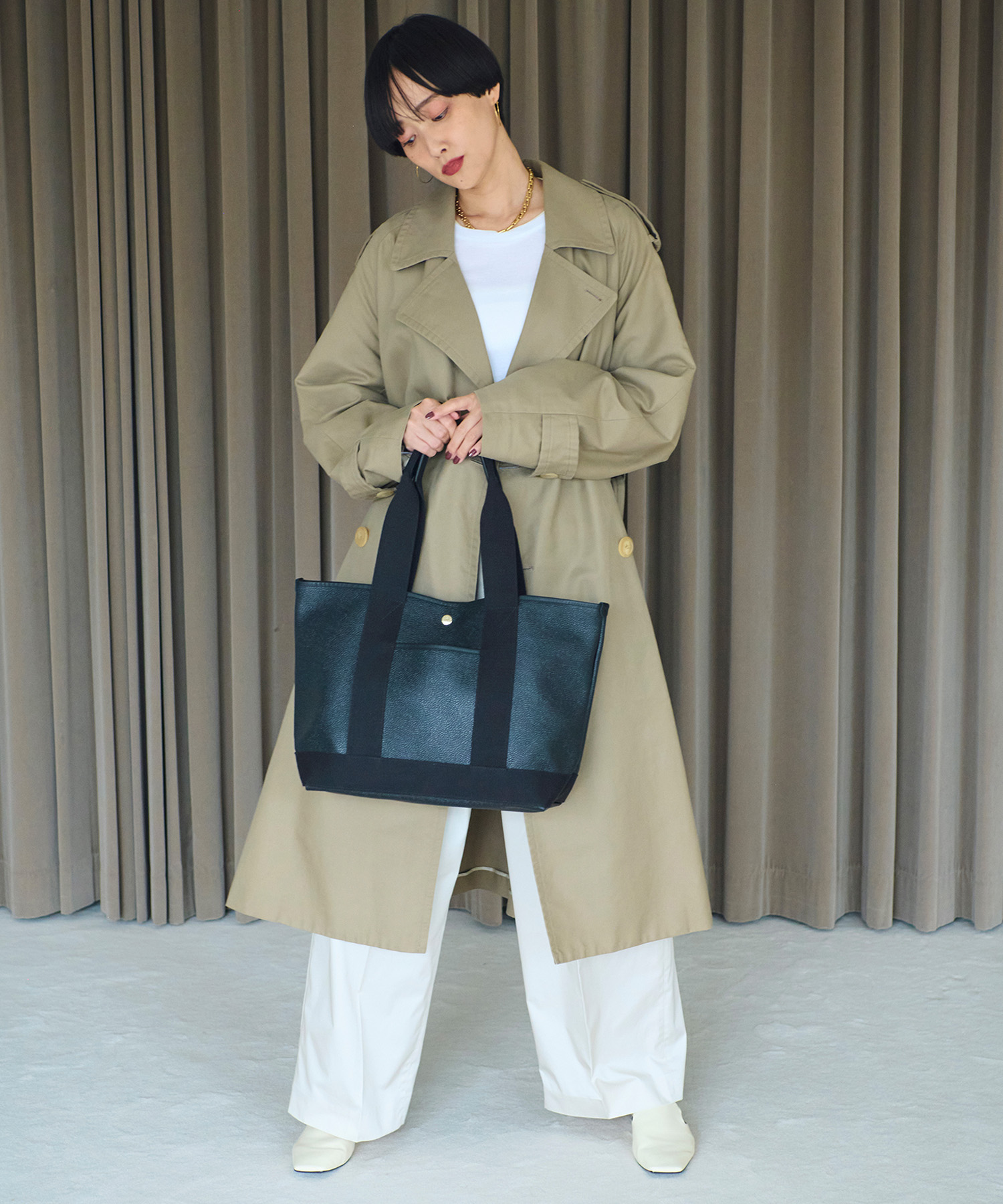 ブレストプカピ　TOPKAPI トートバッグ　ロングハンドル　スコッチグレイン セール】トプカピ TOPKAPI スコッチグレイン ロングハンドル