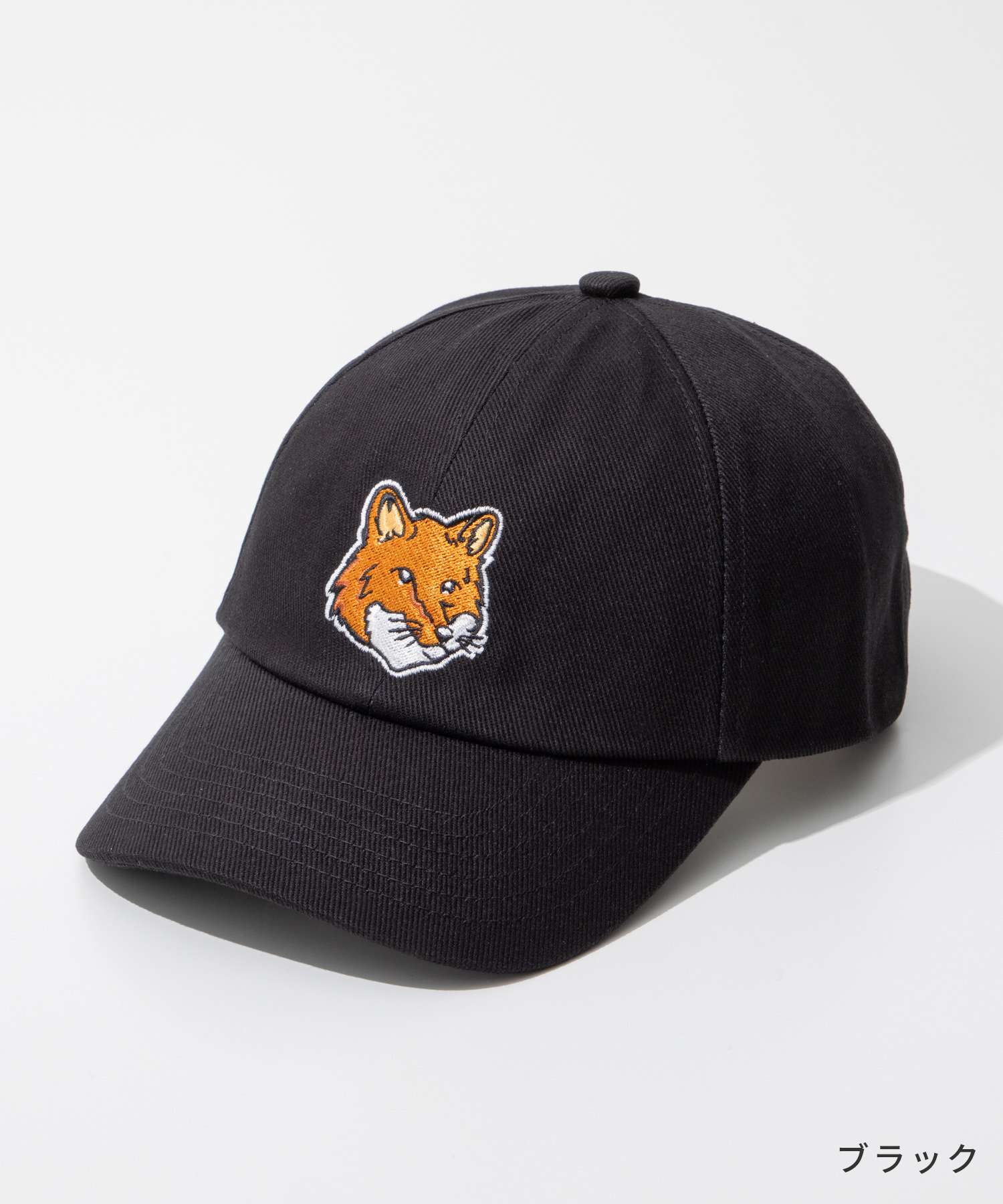 メゾンキツネ MAISON KITSUNE キャップ LM06103WW0087 LARGE FOX