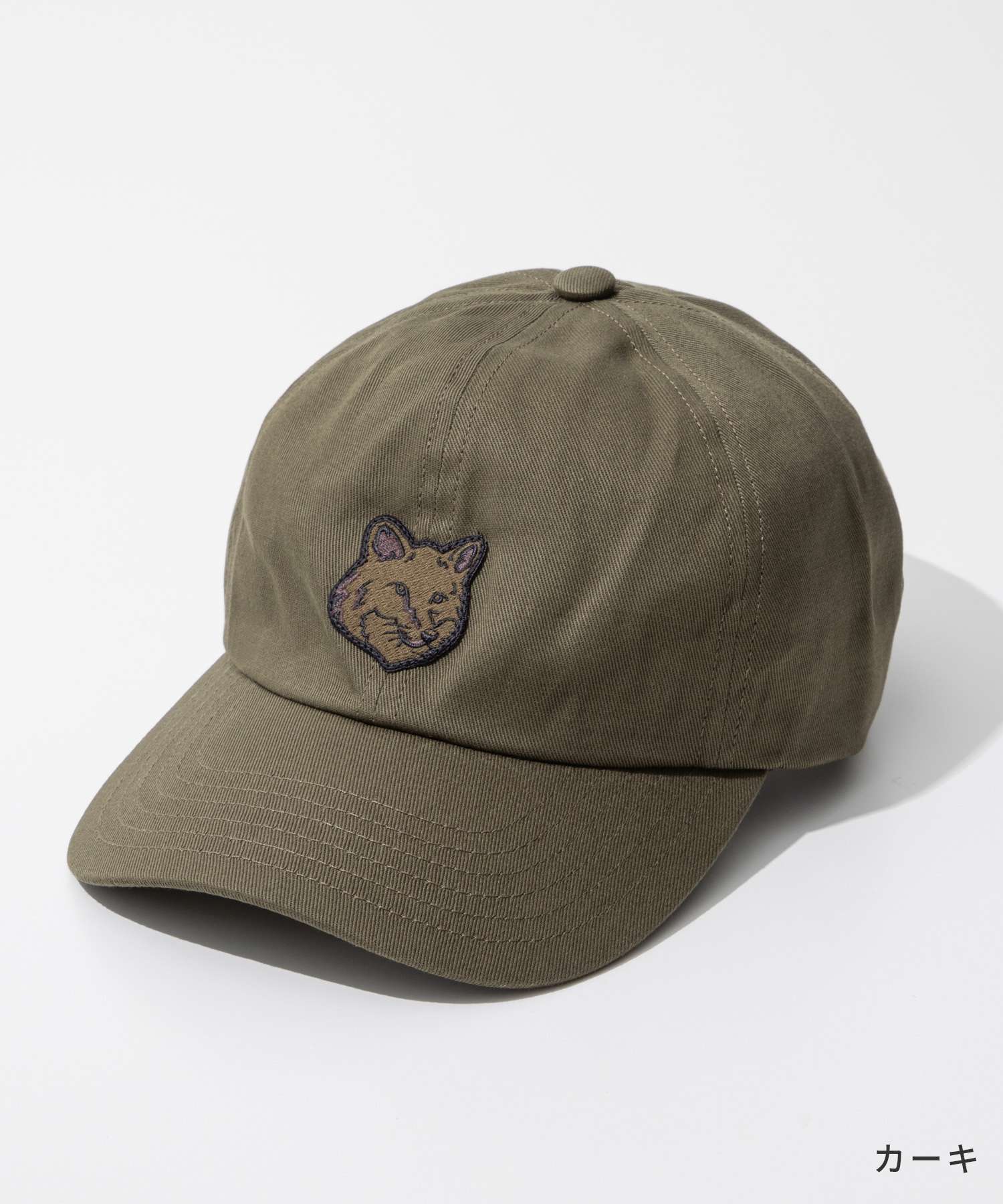 メゾンキツネ MAISON KITSUNE LM06104WW0088 キャップ FOX HEAD