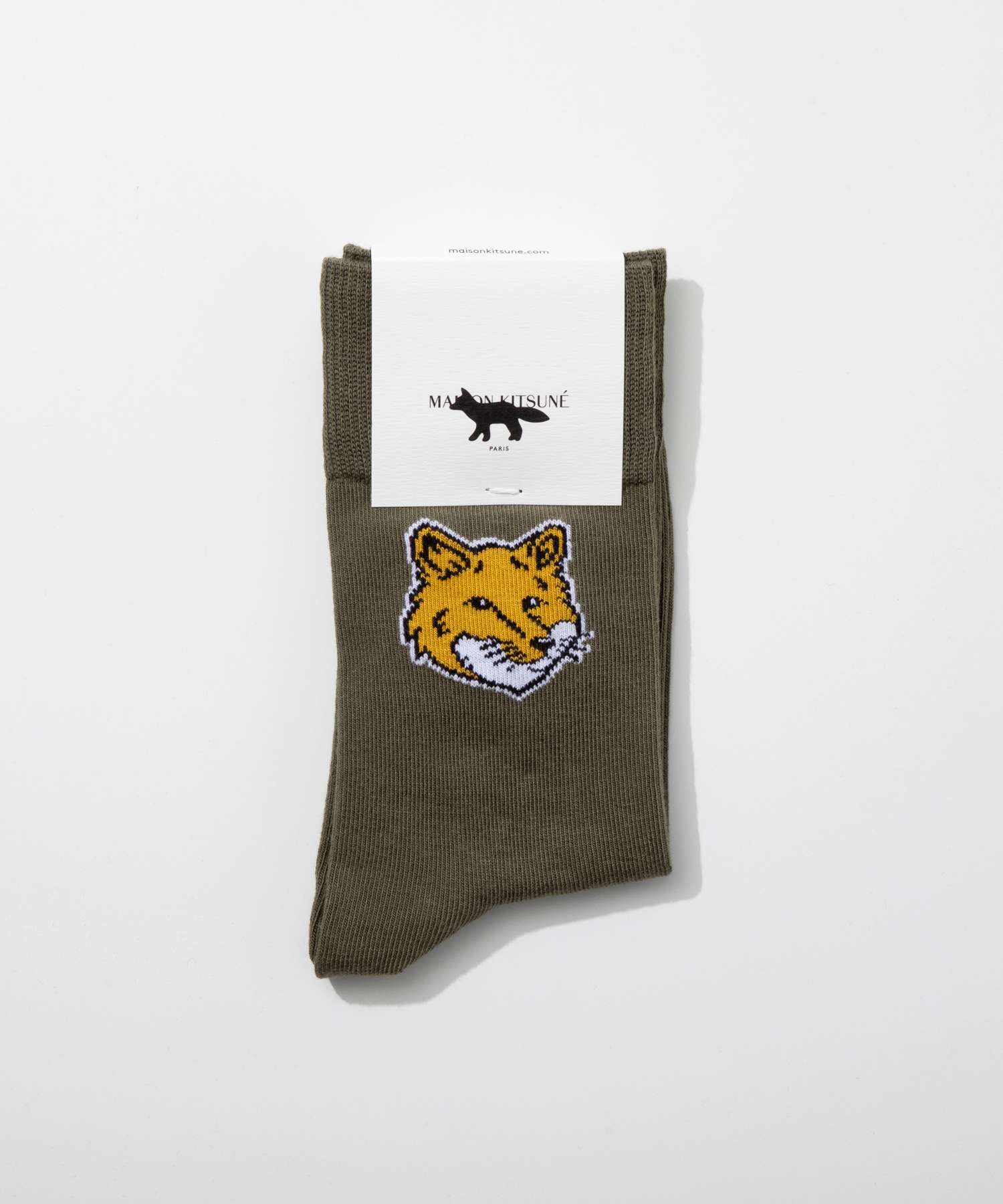 メゾンキツネ MAISON KITSUNE LM06406KT0010 靴下 FOX HEAD メゾンキツネ MAISON KITSUNE LM06406KT0010 靴下 FOX HEAD