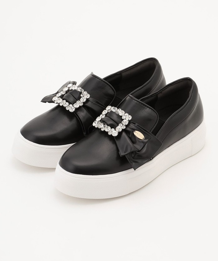 晴雨兼用】BIJOUX RIBBON SNEAKERS スニーカー(505767887) | TOCCA