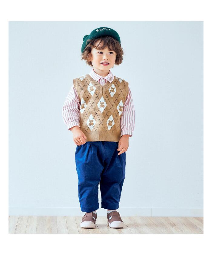 クーポン】【セール 30%OFF】tiny bear 耳付きベレー帽