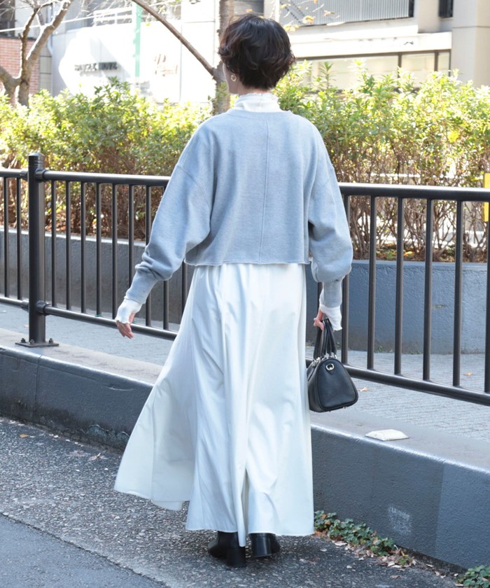 セール 40%OFF】ショート丈裏毛スウェット(505460269