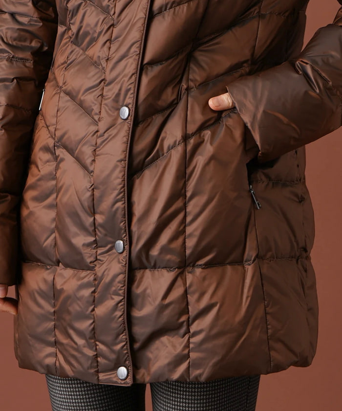 フーデッドジャケット【THE NEW】【Leilian