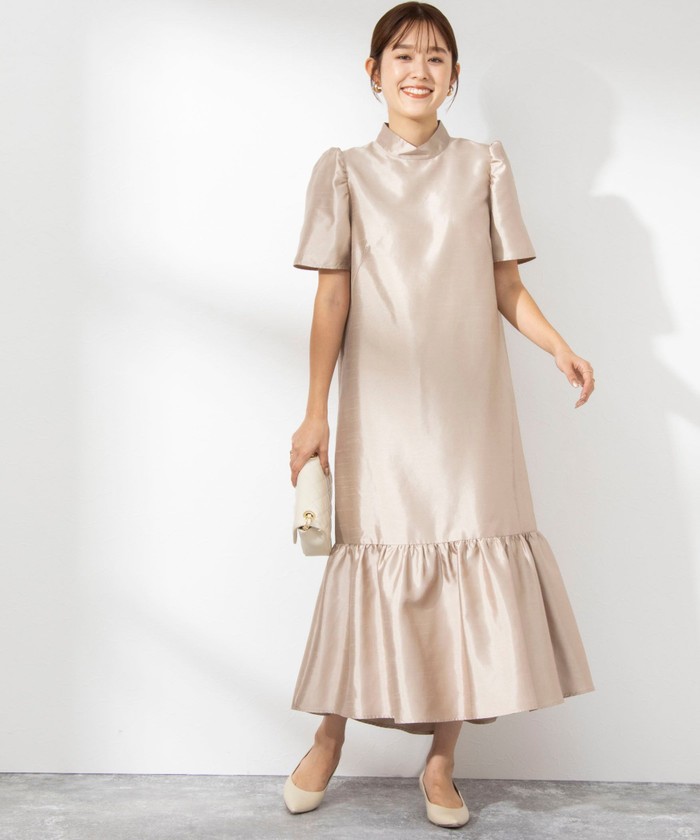 クーポン】【セール 35%OFF】シャンタンワンピース(505763679