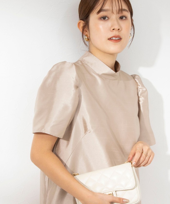 クーポン】【セール 35%OFF】シャンタンワンピース(505763679