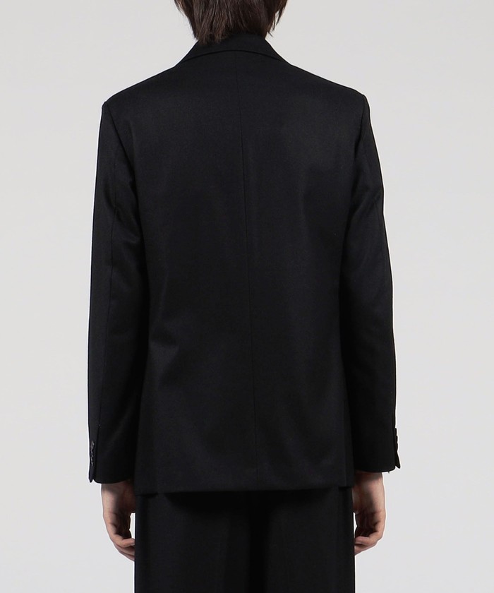 美品　コラボ　ニードルス×ビームス　ジャケット　コート　ウール　カシミヤ　紺ブレ セール 50%OFF】ウールナイロンカシミヤ ダブルブレステッド4B