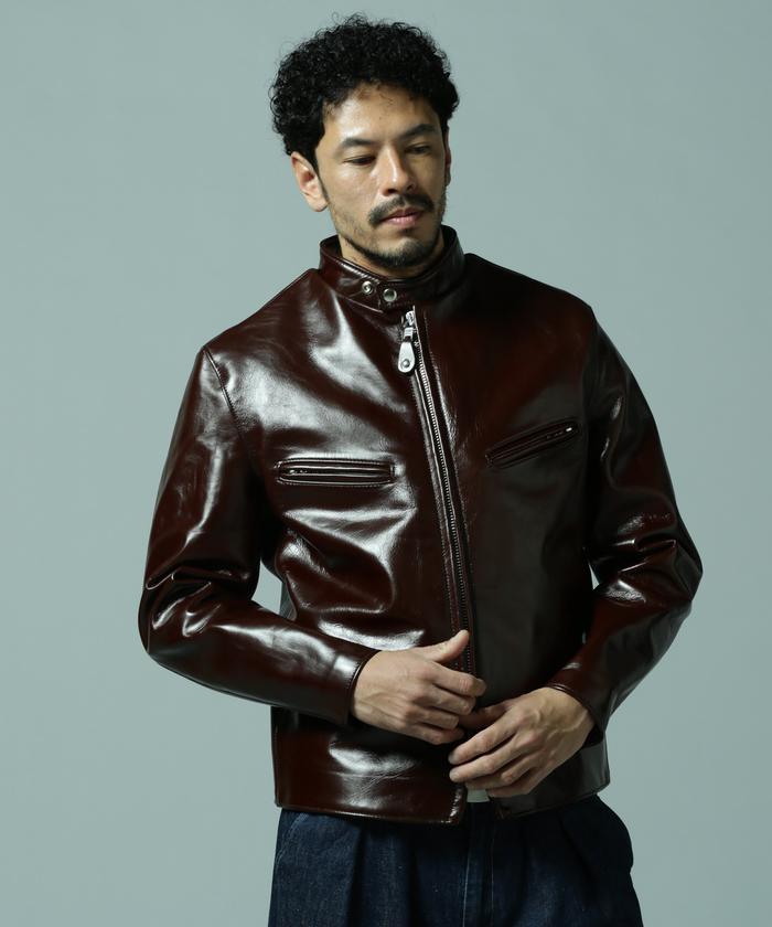 週末限定値下げ❗️schott Horsehide シングルライダースジャケット Schott N.Y.C 革ジャン ライダース 「直営限定」SPECIAL