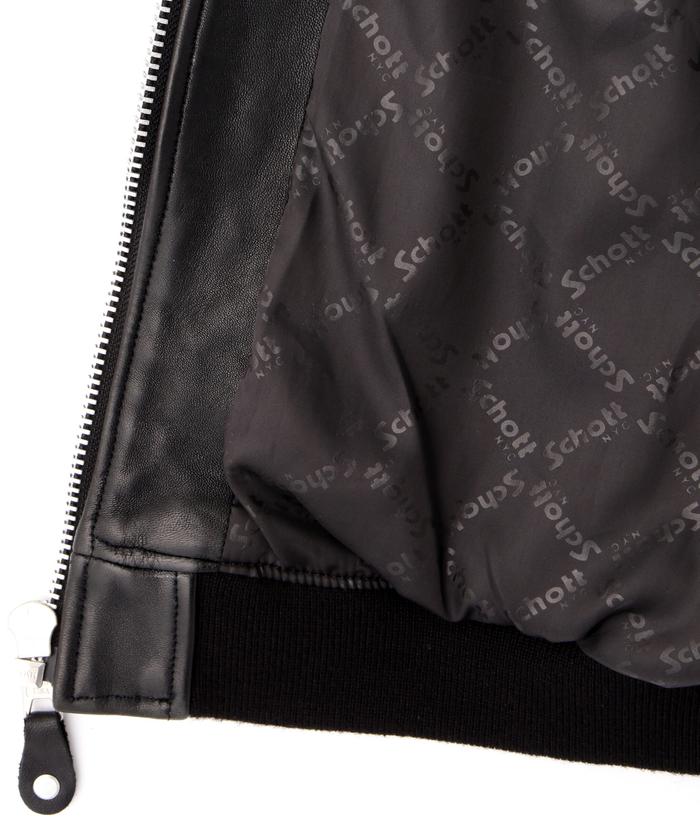 LEATHER JACKET BOWERY/レザージャケット バワリー MA-1 LEATHER JACKET BOWERY/レザージャケット バワリー MA-1