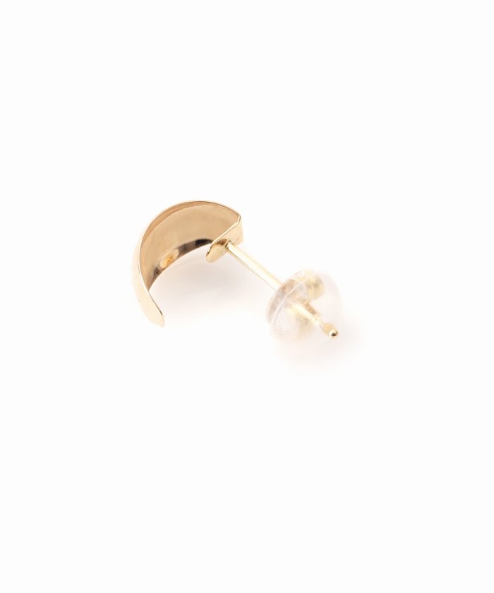 Lilas スモールムーンピアス K10(両耳) スモールムーンピアス K10（両耳）(505602932) | リラ(Lilas