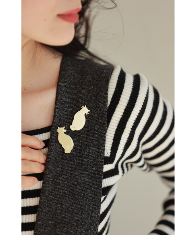 【cuteな小鹿が目を惹く♡】CHANEL ブローチ cuteな小鹿が目を惹く♡】CHANEL ブローチ