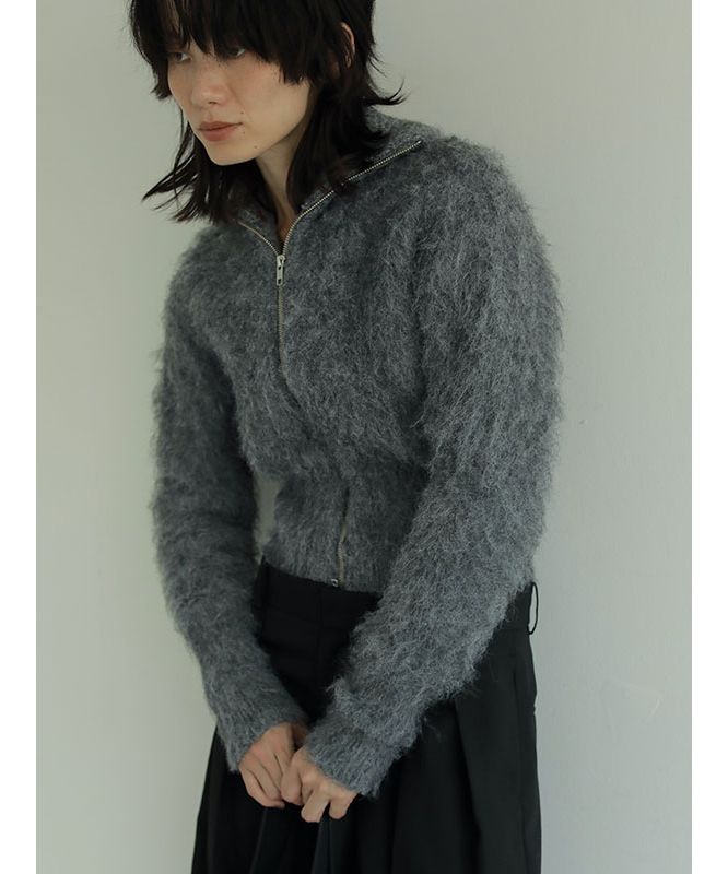 ETRE TOKYO - ツーピースレイヤードニット - GREY | ADDICT WEB SHOP