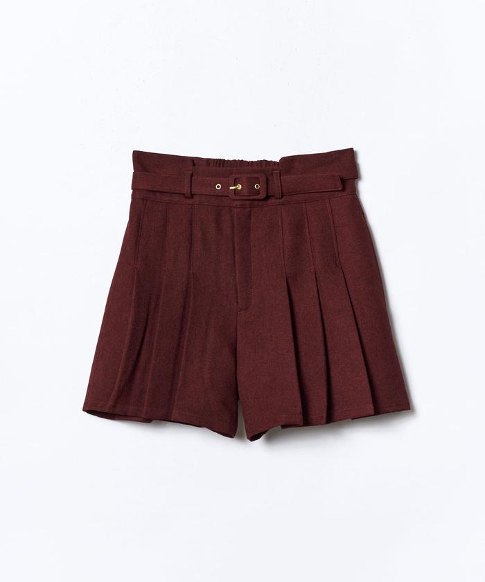 セール 50%OFF】プリーツショートパンツ(505769425