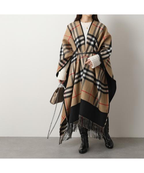 セール】BURBERRY ケープ 8037423 チェック ポンチョ (505770291 セール】BURBERRY ケープ 8037423 チェック ポンチョ (505770291