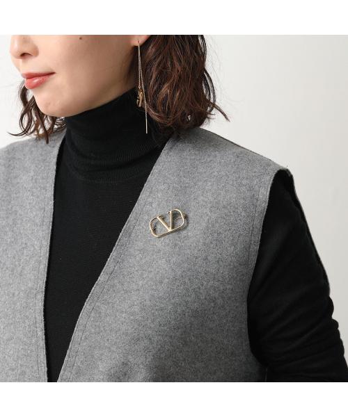 【関税込み】Valentino Garavani Fil Perdu メタル ブローチ Valentino Garavani: Fil Perdu Metal Brooch | SSENSE
