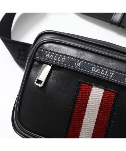セール】BALLY ボディバッグ HILBERT ロゴ バリーストライプ セール】BALLY ボディバッグ HILBERT ロゴ バリーストライプ