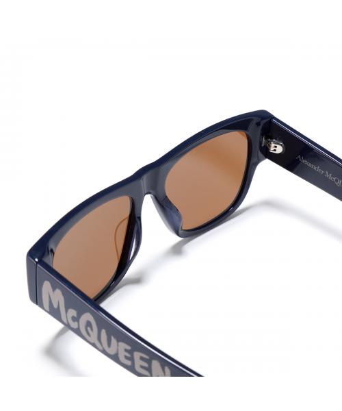 セール】ALEXANDER MCQUEEN サングラス AM0328S スクエア セール】ALEXANDER MCQUEEN サングラス AM0328S スクエア