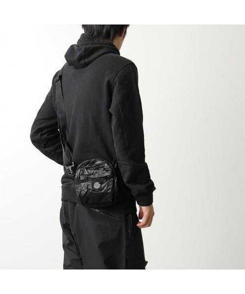 STONE ISLAND ブラック ショルダーバッグ