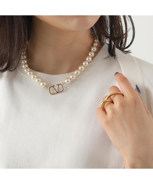 美品】VALENTINOパールネックレス - アクセサリー 美品】VALENTINOパールネックレス - アクセサリー