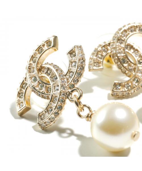 CHANEL ピアス A86506 Y09902 ココマーク パール(505771665 CHANEL ピアス A86506 Y09902 ココマーク パール(505771665