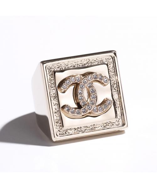 CHANEL リング ABA238 B10374 ココマーク スクエア(505771749 CHANEL リング ABA238 B10374 ココマーク スクエア(505771749