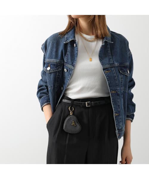 【人気】PRADA◆Re-Nylon ミニバッグ メタルロゴ キーリング付き 完売必至】PRADA◇Re Nylon ミニポーチ ロゴ入り キーリング