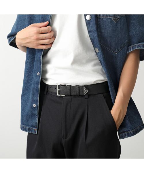 PRADA ベルト 2CC545 053 サフィアーノレザー(505771893 PRADA ベルト 2CC545 053 サフィアーノレザー(505771893