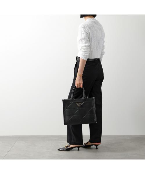 PRADA トートバッグ 1BA378 ASK ミディアム メタルロゴ PRADA トートバッグ 1BA378 ASK ミディアム メタルロゴ