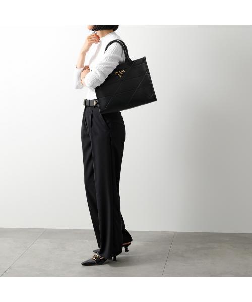 PRADA トートバッグ 1BA378 ASK ミディアム メタルロゴ PRADA トートバッグ 1BA378 ASK ミディアム メタルロゴ