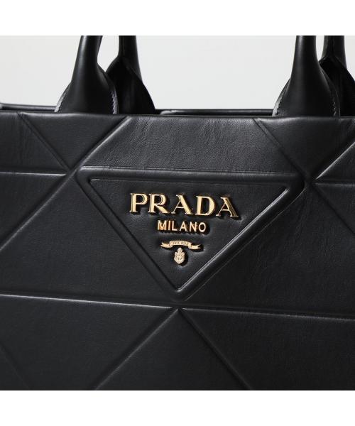 PRADA トートバッグ 1BA378 ASK ミディアム メタルロゴ PRADA トートバッグ 1BA378 ASK ミディアム メタルロゴ