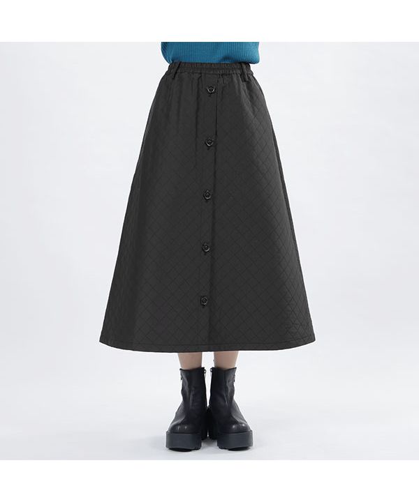 MARY QUANT 黒 ロングスカート　デイジー MARY QUANT（マリークワント）の「メッシュデイジーロング