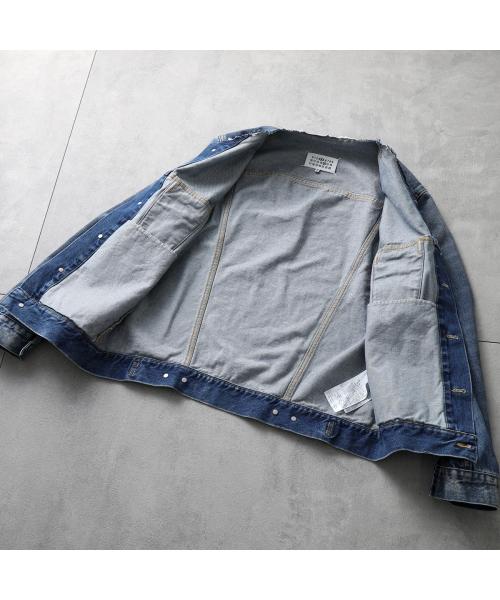 大人気★関税送料込【MM6 MAISON MARGIELA】デニムブルゾン MM6 MAISON MARGIELA | デニムブルゾン ブルー レディース | YOOX