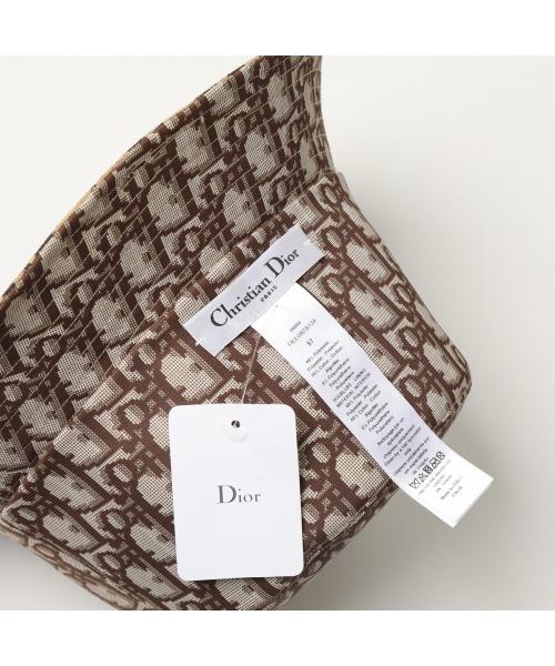 Christian Dior バケットハット　リバーシブル　豹柄　オブリーク Christian Dior バケットハットリバーシブル豹柄オブリーク