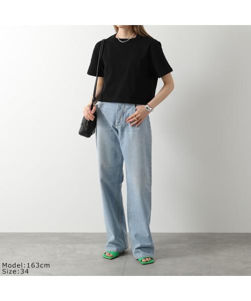BOTTEGA ボッテガ　レディース タック　ワイドワークパンツ　40 BOTTEGA VENETA ボッテガヴェネタ ワイドパンツ 743610 V3PI0