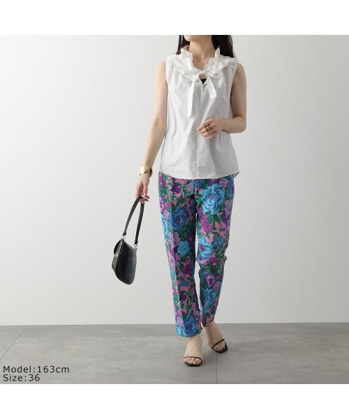 Max Mara STUDIO RIBERA ギャバジンクロップドパンツ Amazon | MAX MARA STUDIO レディース コットン ギャバジン