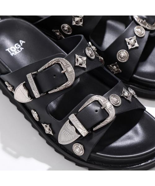 TOGA PULLA サンダル Buckle sandals AJ844 メタル バックル TOGA PULLA サンダル Buckle sandals AJ844 メタル バックル