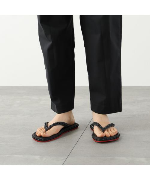Christian Louboutin - 極美品 ルブタン スワロフスキーサンダル